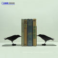 customizable solid color cool metal bookend animal cat bookend decorative bookends metal